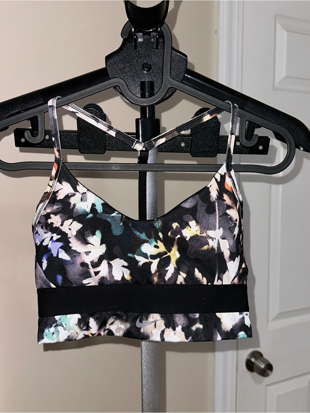 Nike Indy Floral Light Support Sports Bra/ S